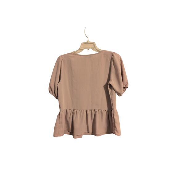 Nine West Pink Pumplo Shirt – Size PS (Petite Small) Cute & Flirty Top - Picture 3 of 3